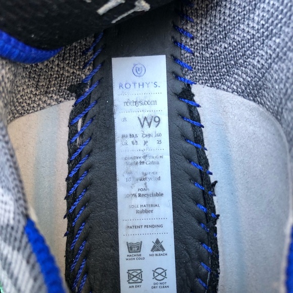 Rothy’s The Pointe size 9.5 in Gray Gently used shoes. - Picture 7 of 7